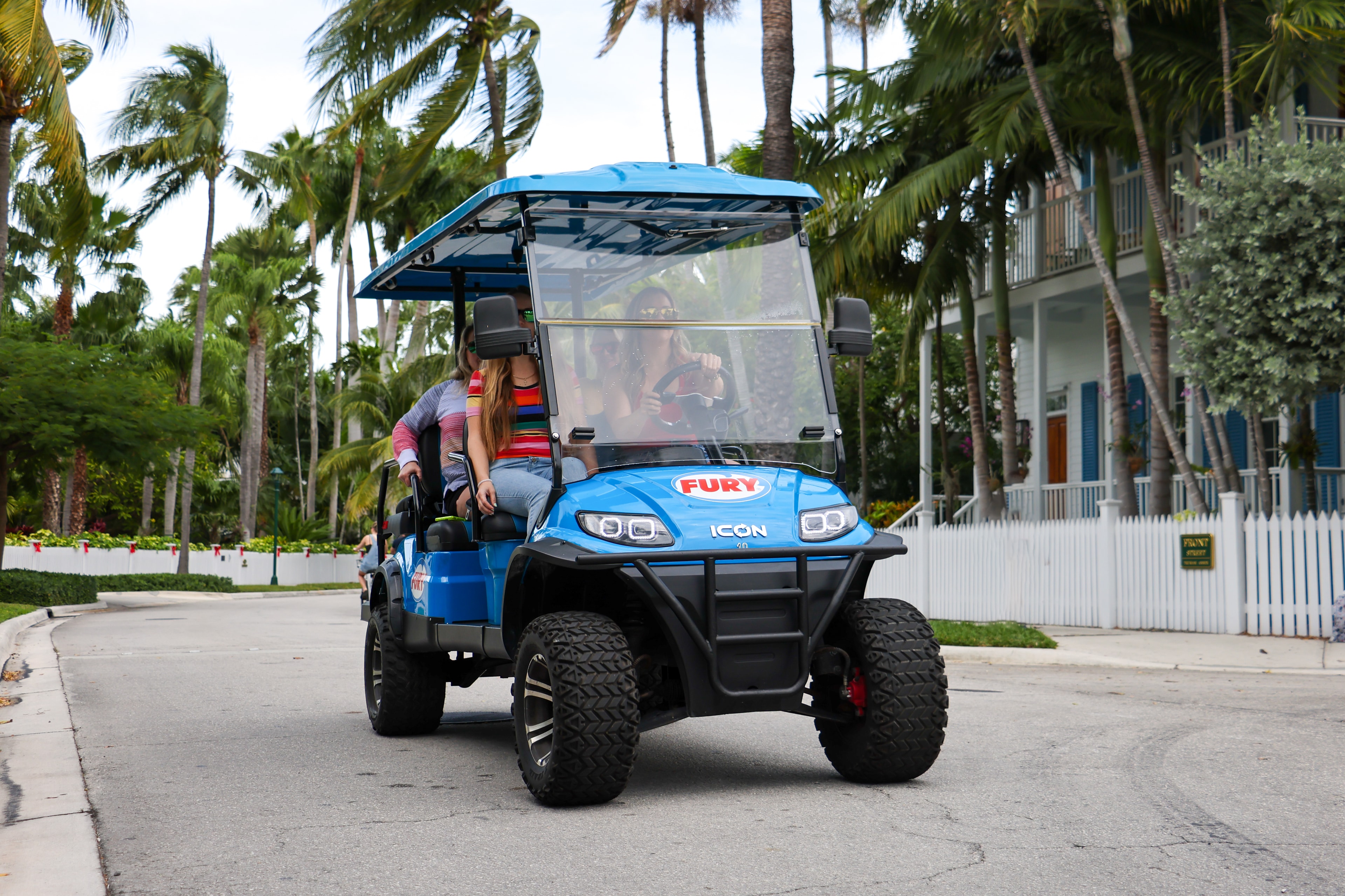 Golf cart rental for exploring Key West